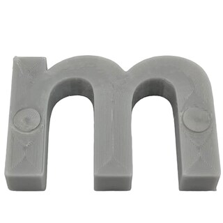 Foto 1 | Foto 1 | Letras 3D Art Mxafy-087 1 Pieza Gray