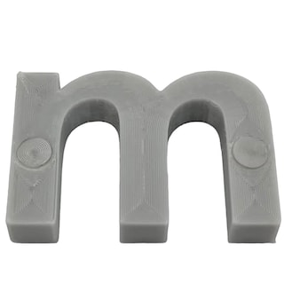Foto 2 | Foto 2 | Letras 3D Art Mxafy-087 1 Pieza Gray