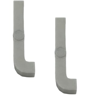 Foto 2 | Foto 2 | Letras Tridimensional Creativa 3D Art 2 Piezas Gris