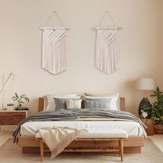 Foto 4 | Foto 4 | Colgantes de Pared Boho 2 Piezas Ilios Innova Para Sala O Dormitorio