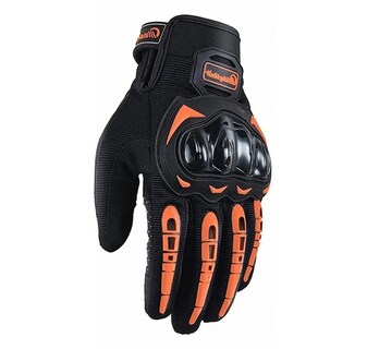 Foto 1 | Foto 1 | Guantes de Protección Petukita Box color Naranja para Motocicleta