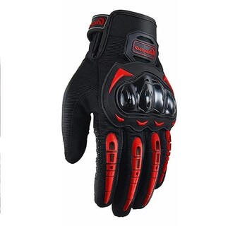 Foto 1 | Foto 1 | Guantes de Protección Petukita Box color Rojo para Motocicleta