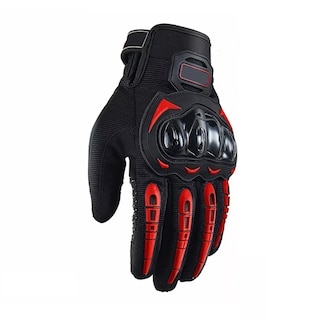 Foto 1 | Foto 1 | Guantes Eo Safe Imports ESI-3988 color Rojo con Protección Pantalla Táctil de Dedo L