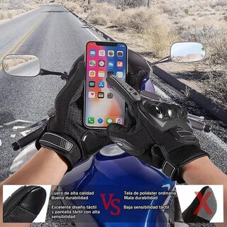 Foto 3 | Foto 3 | Guantes De Protección Para Motocicleta Xl Eo Safe Imports Esi-4566 Naranja