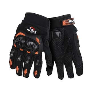 Foto 1 | Foto 1 | Guantes Roda con Limpia Mica/Touchscreen Anaranjados