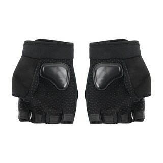 Foto 3 | Foto 3 | Guantes para Motociclista Roda color Negro Medio Dedo