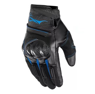 Foto 1 | Foto 1 | Guantes Para Motocicleta Microfibra Cuero Y Fibra De Carbono M/g Eo Safe Imports Esi-13801 Azul