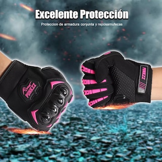 Foto 4 | Foto 4 | Guantes Proteccion Pantalla Táctil De Dedo Para Motocicletatalla G Eo Safe Imports Esi-13782 Multicolor