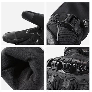 Foto 6 | Foto 6 | Guantes De Moto Invierno Frio Impermeables Y Térmicos Táctil Talla G