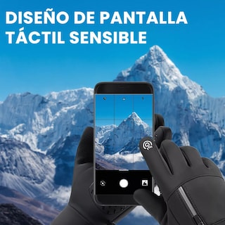 Foto 3 | Foto 3 | Guantes Térmicos Invierno Moto/bicicleta Pantalla Tactil Talla L Eo Safe Imports Esi-17353 Negro