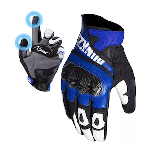 Foto 1 | Foto 1 | Guantes Para Motocicleta De Piel Hombre Y Mujer Talla: S Eo Safe Imports Esi-18256 Azul
