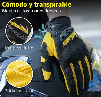 Foto 2 | Foto 2 | Guantes De Motociclismo Talla M Xtellar Multiuso Protección Total Para Hombres Y Mujeres