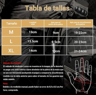 Foto 2 | Foto 2 | Xtellar Guantes Tácticos Premium Para Motocicleta Con Pantalla Táctil Y Protección Superior.