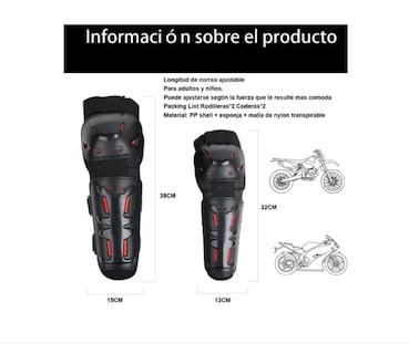 Foto 2 | Foto 2 | Protecciones Motociclista Rodilleras Para Moto Rodillera