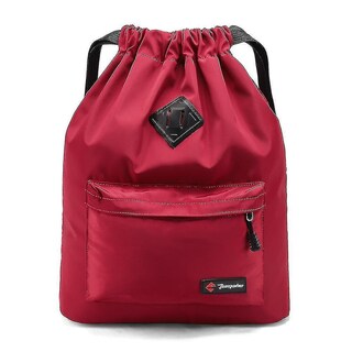 Foto 1 | Foto 1 | Mochila Huoguo Impermeable Con Cordón Unisex Color Negro 32 X 16 X 40 Cm - Venta Internacional.