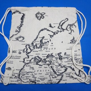 Foto 1 | Foto 1 | Mochila Huoguo Con Estampado Retro Con Cordón Unisex 34 5 X 41 Cm - Venta Internacional.