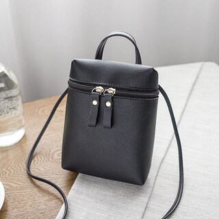 Foto 1 | Foto 1 | Bandolera Huoguo Fashion Para Mujer  Estilo Mensajero  Piel Negra - Venta Internacional.