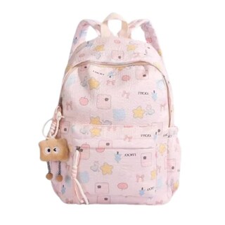 Foto 1 | Foto 1 | Mochila Sanmu Ligera De Terciopelo Estilo Ins Con Bonitos Dibujos Animados - Venta Internacional.