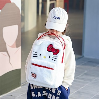Foto 4 | Foto 4 | Mochila Sanmu Hello Kitty Plush para Niña - Venta Internacional
