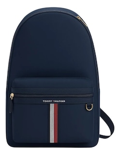 Foto 1 | Foto 1 | Mochila Tommy Hilfiger Backpack Escolar Casual Espacioso Xm04221 Azul Unisex - Original