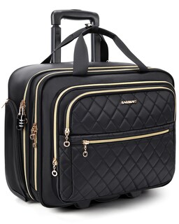 Foto 1 | Foto 1 | Bolsa Con Ruedas Bagsmart Para Portátil De 15 6 Pulgadas  40 L  Negra - Venta Internacional.
