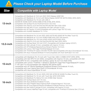 Foto 6 | Foto 6 | Bandolera Para Portátil Compatible Con Mosiso Macbook Pro De 16 Pulgadas - Venta Internacional.