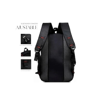Foto 2 | Foto 2 | Mochila Malubero para Laptop con Carga Usb color Negro