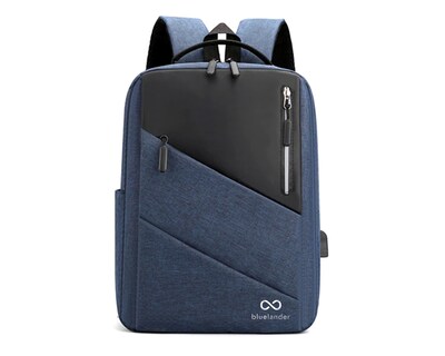 Foto 1 | Foto 1 | Mochila Para Laptop Antirrobo Bluelander Hs88 Con Puerto USB Para Power Bank Color Azul