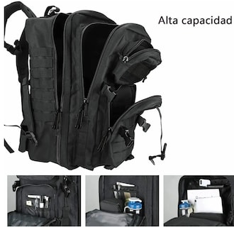 Foto 3 | Foto 3 | Mochila Táctica Eo Safe Imports Esi653 color Negro