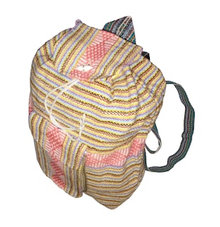 Foto 3 | Foto 3 | Mochila Bordada Artesanal Artcraftmx Mxize-001 1 Pza Rosa/café/azul Hechas A Mano