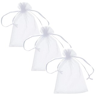 Foto 2 | Foto 2 | Costalitos Organza Dulceros Ventdepot Mxeeb-003 3piezas Color Blanco Bolsa Organza