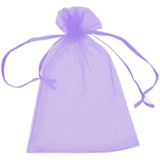 Foto 1 | Foto 1 | Bolsa De Organza Para Eventos Ventdepot Mxpob-001 1pieza Color Morado Bolsa Organza