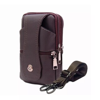 Foto 3 | Foto 3 | Riñonera de Piel Impermeable Eo Safe Imports Esi-4114 color Marrón