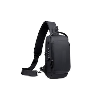 Foto 1 | Foto 1 | Mochila Cruzada Antirrobo Eo Safe Imports ESI-4672 color Negro