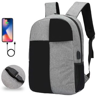 Foto 2 | Foto 2 | Mochila Funcional/escolar Para Laptop Carga Usb