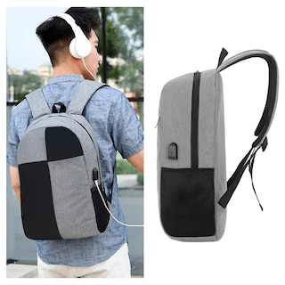 Foto 7 | Foto 7 | Mochila Funcional/escolar Para Laptop Carga Usb