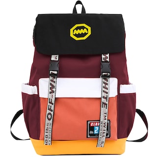 Foto 1 | Foto 1 | Mochila Backpack Impermeble Escolar De Gran Capacidad Rojo