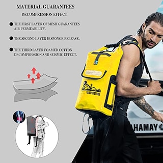 Foto 3 | Foto 3 | Venta Internacional- Mochila Flotante Idrybag Impermeable Amarilla