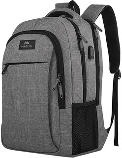Foto 1 | Foto 1 | Venta Internacional- Mochila de Viaje Portátil Matein Delgada Antirrobo Duradera con Puerto USB Resistente al Agua