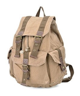 Foto 3 | Foto 3 | Venta Internacional- Mochila Lona Denso Gootium 21101ka-s Caqui Pequeño