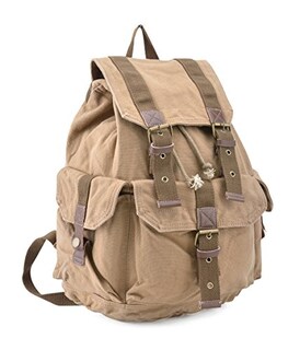 Foto 4 | Foto 4 | Venta Internacional- Mochila Lona Denso Gootium 21101ka-s Caqui Pequeño