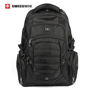 Foto 1 | Foto 1 | Venta Internacional-mochila Wenger 15.6 Negra Para La Escuela Con Multibolsillos