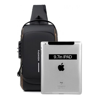 Foto 2 | Foto 2 | Venta Internacional - Bolsa Deportiva Antirrobo Con Carga Usb Para Hombre