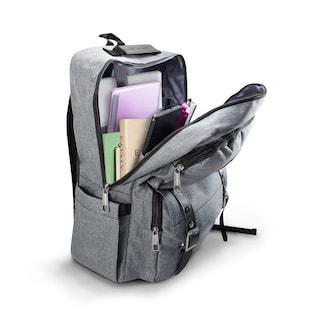 Foto 8 | Foto 8 | Mochila Escolar Andrómeda Inc Gris con Espacio para Laptop