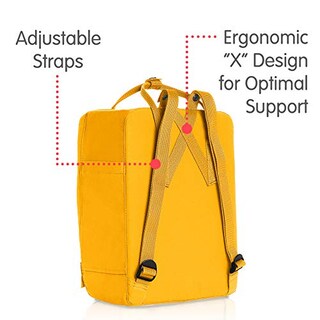 Foto 3 | Foto 3 | Mochila Fjallraven Kanken Clásica Amarilla - Venta Internacional