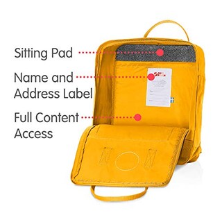 Foto 5 | Foto 5 | Mochila Fjallraven Kanken Clásica Amarilla - Venta Internacional