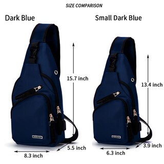 Foto 2 | Foto 2 | Mochila Tipo Bandolera Seoky Rop Azul Unisex - Venta Internacional