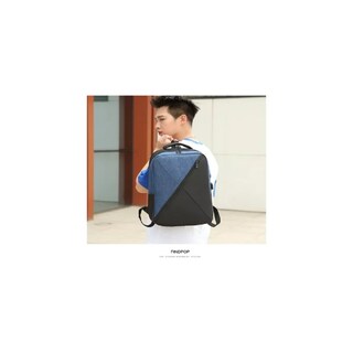 Foto 2 | Foto 2 | Mochila + Bolso de Hombro + Bolso de Mano Azul con Cargador USB - Venta Internacional