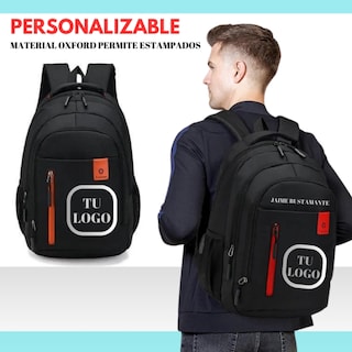 Foto 2 | Foto 2 | Mochila Negra Impermeable-Venta Internacional