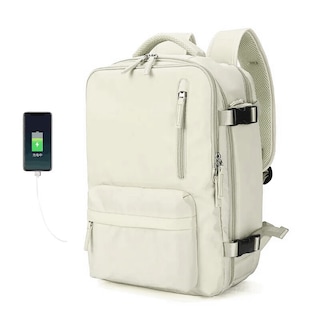 Foto 3 | Foto 3 | Mochila De Viaje Impermeable De 35 Litros Con Compartimento Para Zapatos Y Puerto Usb - Venta Internacional.